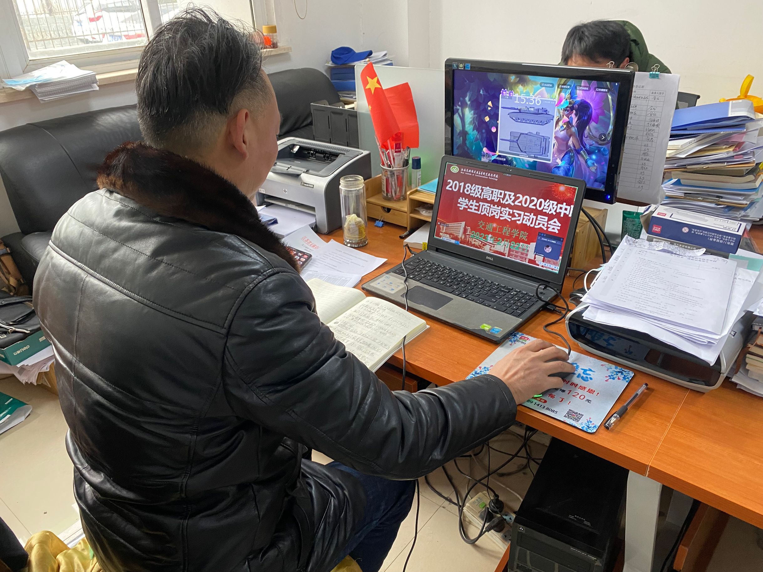 交通工程学院举行2023届中、高职毕业生顶岗实习动员会