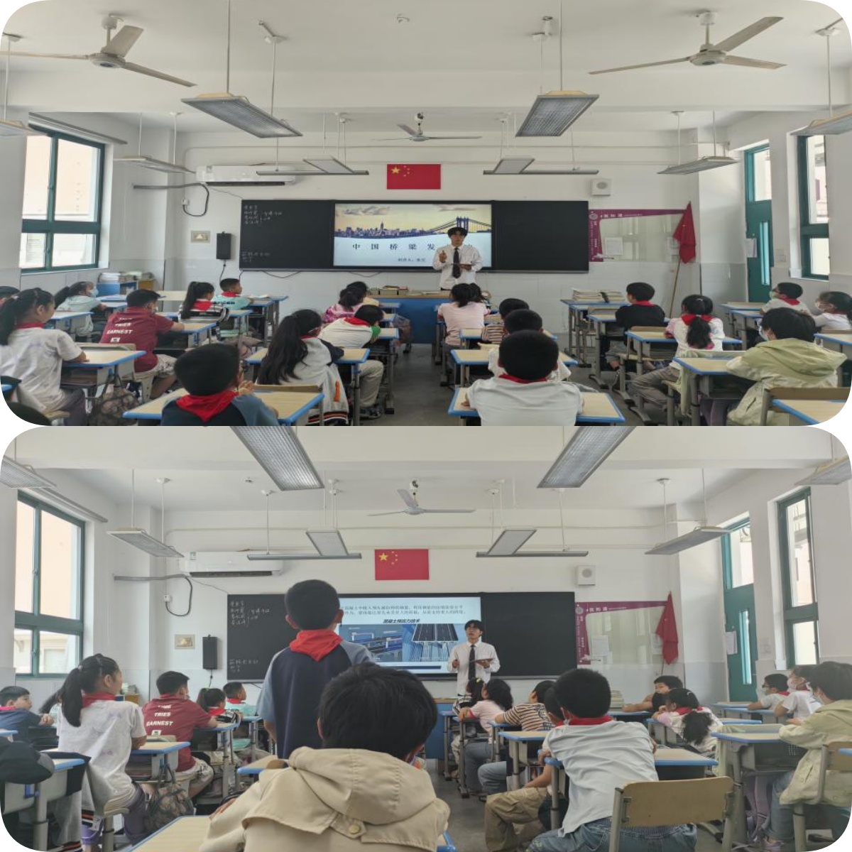 交通工程学院师生  赴梅园小学开展桥梁科普活动