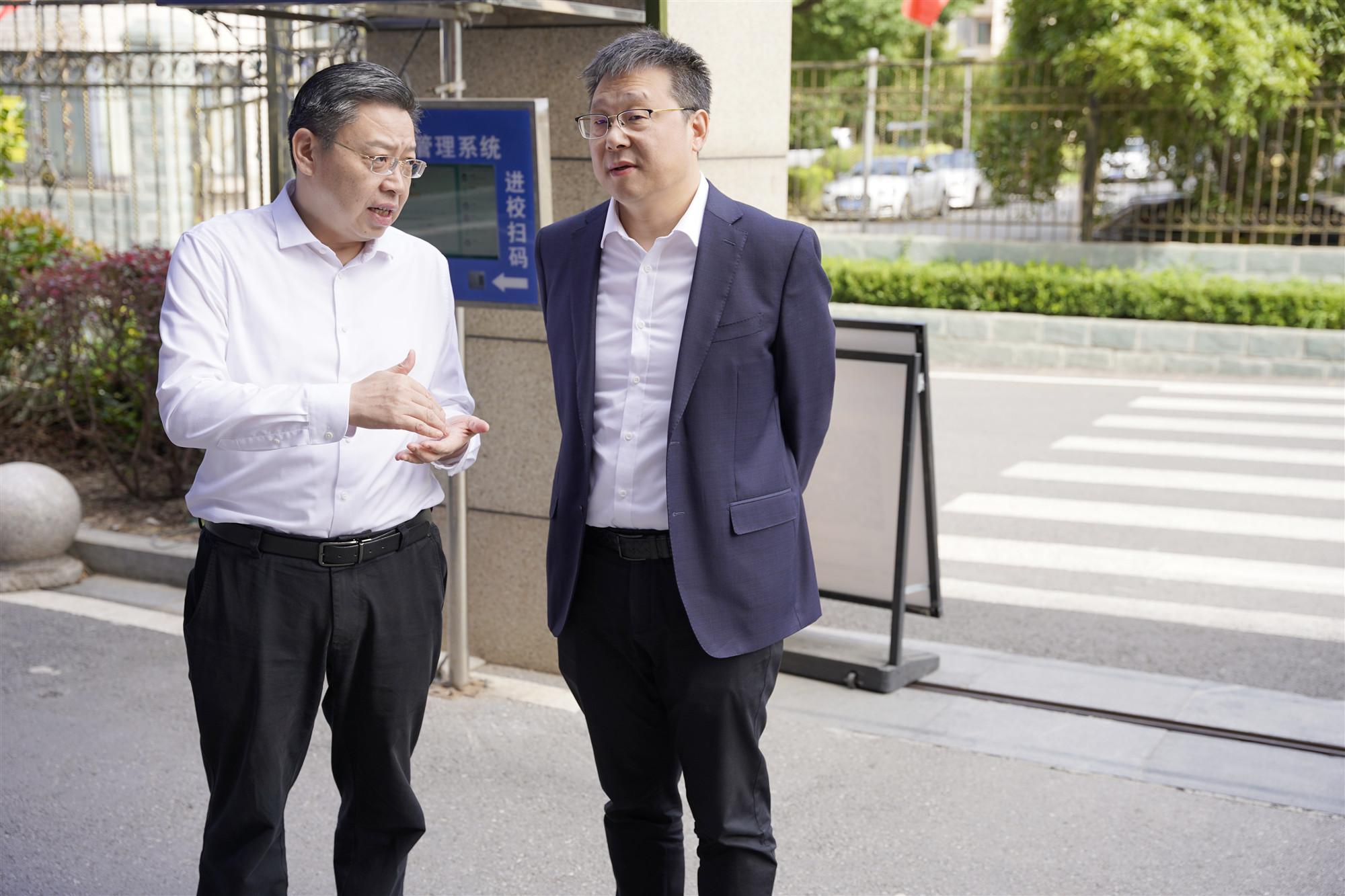 省交通运输厅政治处领导到校督导检查校园安全工作